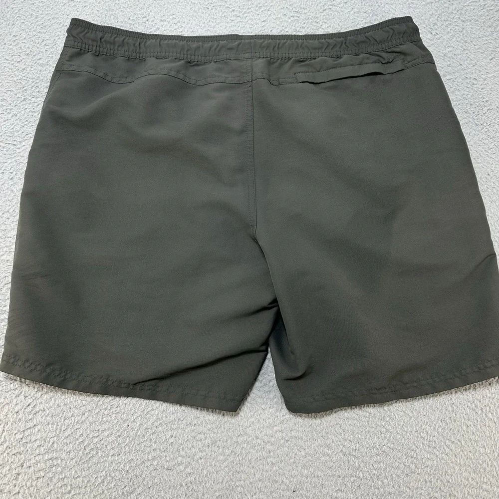 Eddie Bauer Travex Shorts Men's Large 38 Gray Outdoor Hiking Gorpcore Drawstring